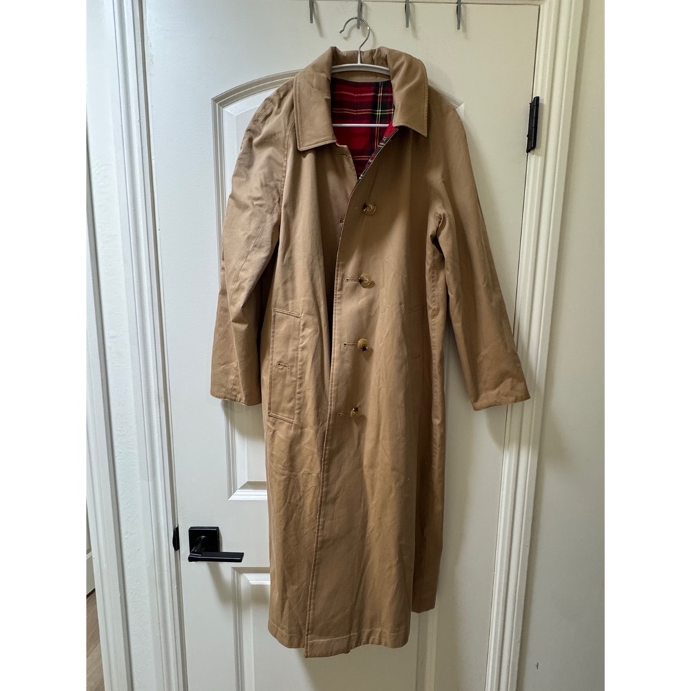 Burberry reversible Gabardine trench coat - Picture 4 of 12